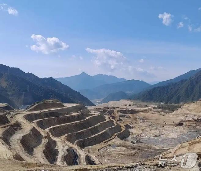 쓰촨성 몐닝현 마오뉴핑 광산 모습(사진 출처=쓰촨관찰신문)