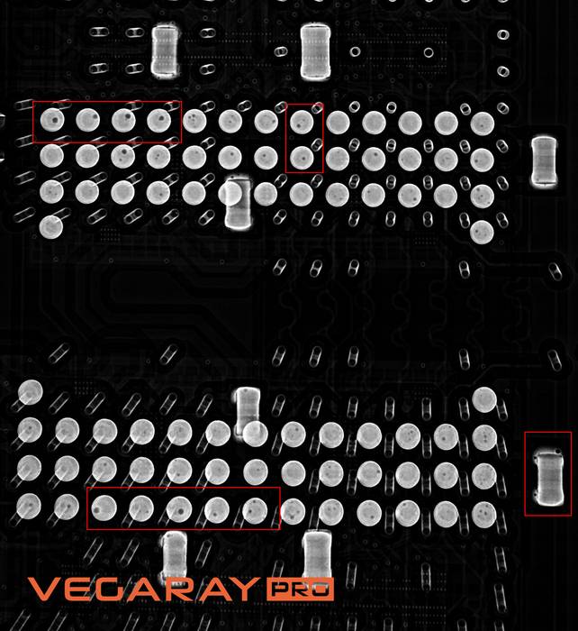 베가레이 프로 측정 BGA void