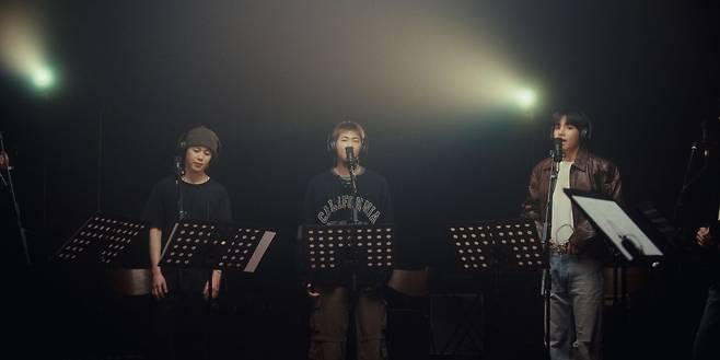 넷플릭스 다큐멘터리 영화 ‘BTS: 더 리턴​’ 한 장면. 넷플릭스 제공