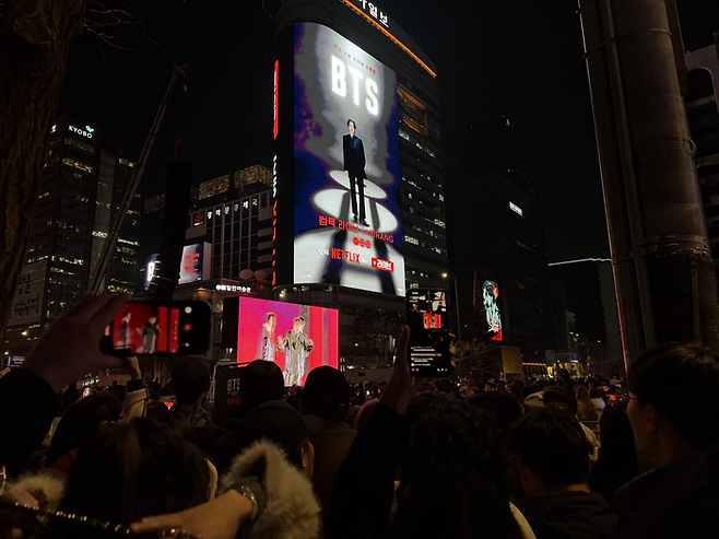 BTS 컴백 라이브 공연 무대 / 사진= 문서연 여행+ 기자