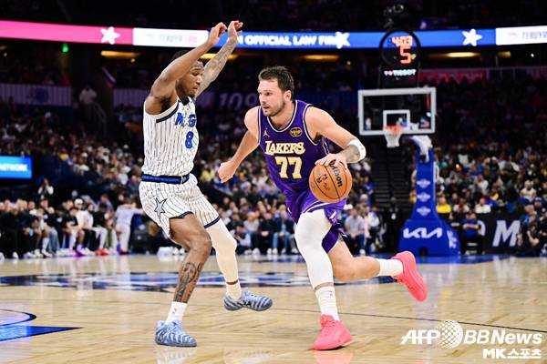 루카 돈치치의 테크니컬 파울이 취소됐다. 사진=ⓒAFPBBNews = News1