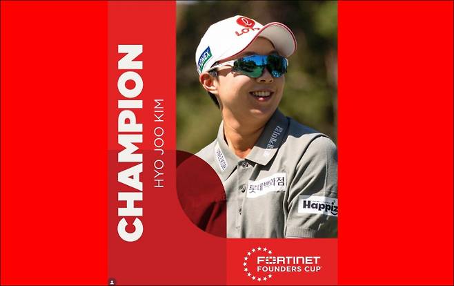 김효주가 미국여자프로골프(LPGA) 투어 포티넷 파운더스컵(총상금 300만달러) 정상에 서며 통산 8승째를 일궈냈다./사진=LPGA 공식 인스타그램