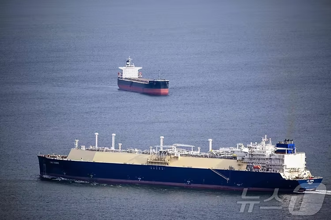 LNG 운반선. AFP뉴스1