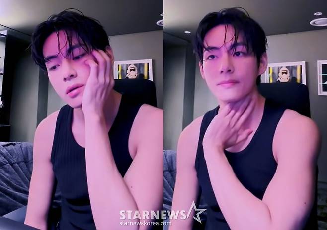 방탄소년단 뷔 /사진=위버스