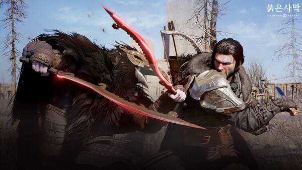 붉은사막 플레이 모습. 펄어비스 제공