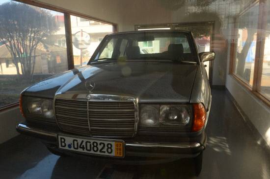 윤이상 선생이 생전 독일에서 타고 다니던 차량.