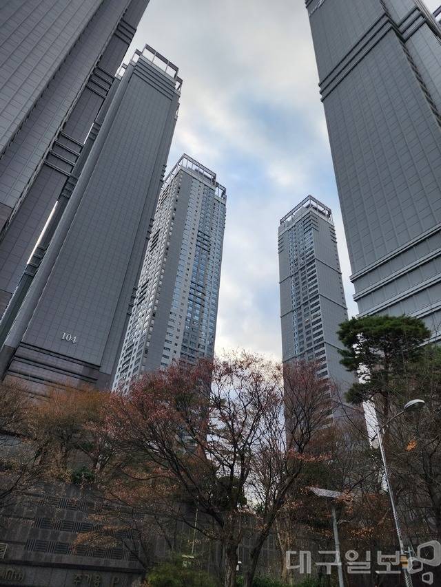 대구 수성구 범어동 아파트 단지. 이규현 기자