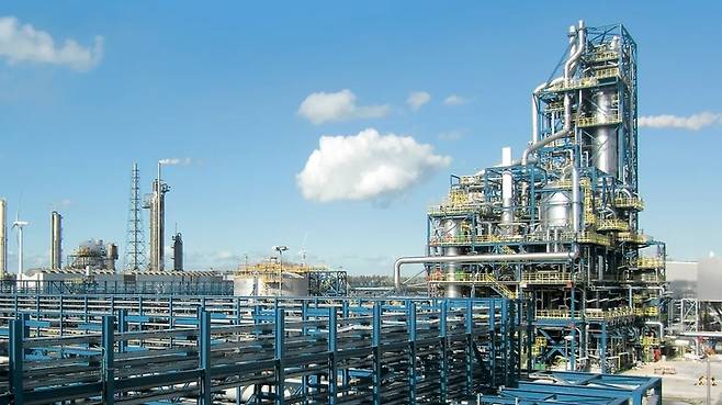 ▲요소 생산 공장 (사진=thyssenkrupp Uhde)