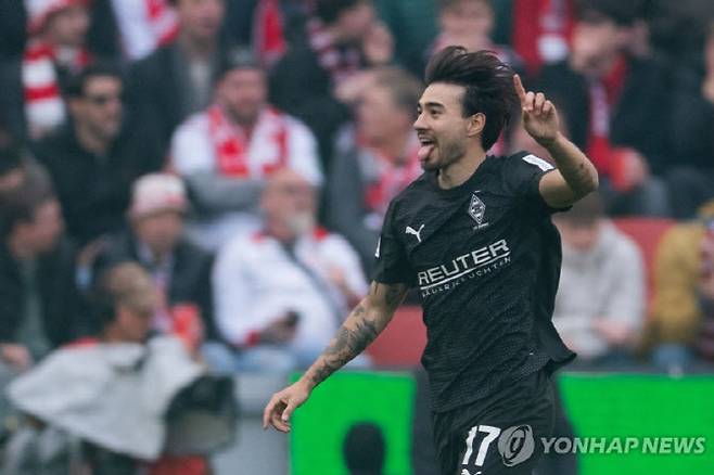 옌스 카스트로프(묀헨글라트바흐). 사진=AP/연합뉴스