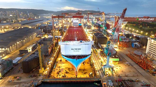 울산광역시 HD현대중공업 울산조선소. /장련성 기자