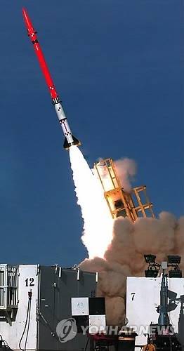 이스라엘의 방공망 ‘다윗의 돌팔매’ 발사 장면. EPA 연합뉴스