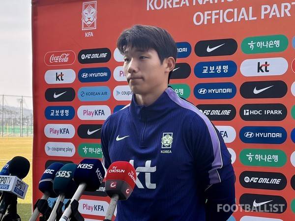김준홍(U23 축구대표팀). 김진혁 기자