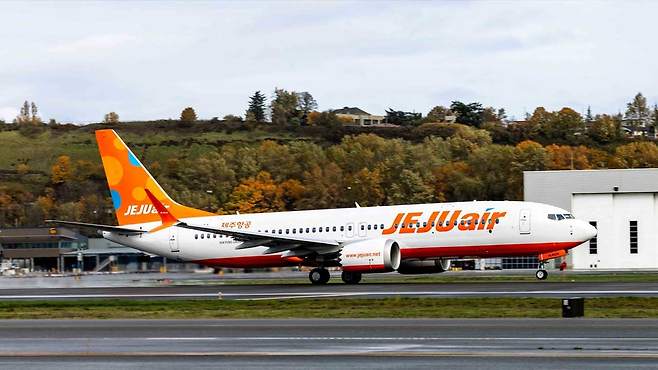 제주항공 B737-8 항공기 [제주항공 제공]