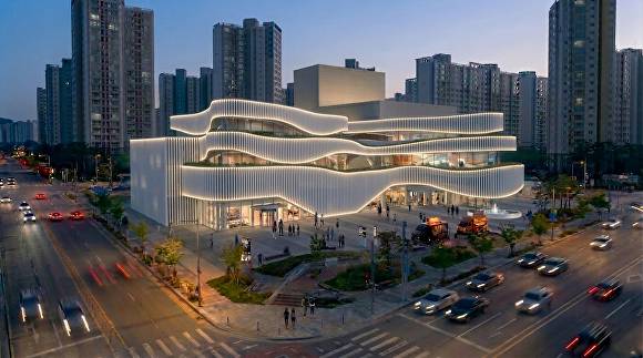 경기 파주시 ‘GTX 운정중앙역 문화공연 콤플렉스’ 조감도. [사진=파주시]