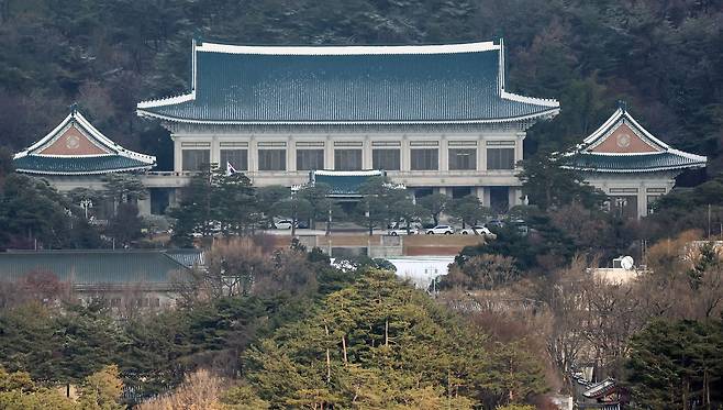 서울 종로구 청와대 본관. 뉴스1