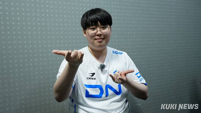 ‘피터’ 정윤수가 23일 서울 강남구 DN 수퍼스 사옥에서 쿠키뉴스와 만나 인터뷰하고 있다. 김영건 기자