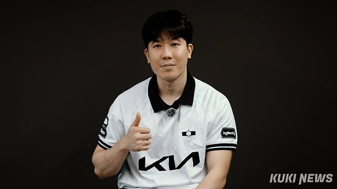 김대호 디플러스 기아 감독이 지난 20일 서울 디플러스 기아 사옥에서 쿠키뉴스와 인터뷰를 하고 있다. 쿠키뉴스