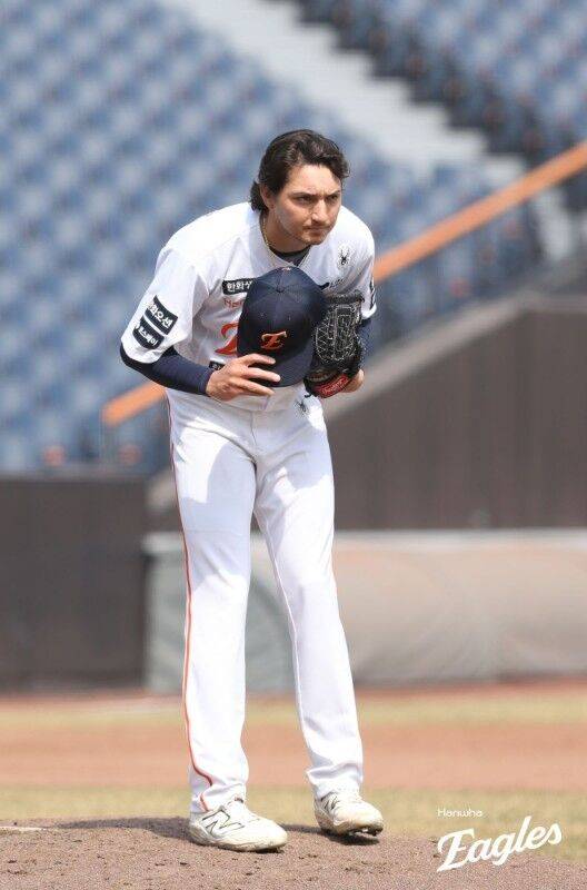 한화 이글스 오웬 화이트./한화 이글스