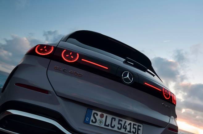 디 올-뉴 일렉트릭 GLC 후미등. 벤츠코리아 제공