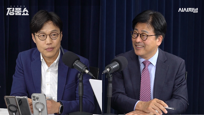 김준일 시사평론가(왼쪽), 김종혁 전 국민의힘 최고위원 ⓒ시사저널TV 《정품쇼》