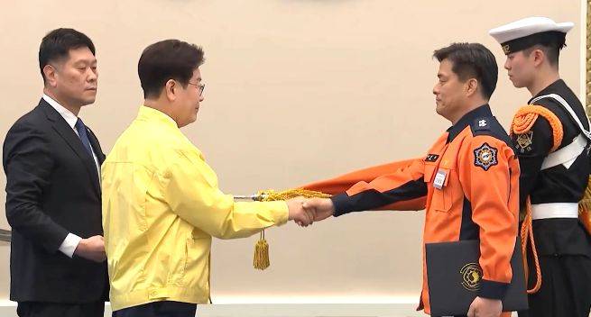 경기도소방재난본부 대통령 표창 수여식 ⓒ경기도 제공