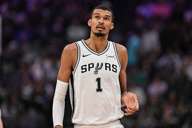 빅터 웸반야마.  AP연합뉴스