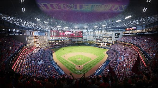 ▲ 스타필드 청라 멀티스타디움 내부 조감도 ⓒ신세계그룹