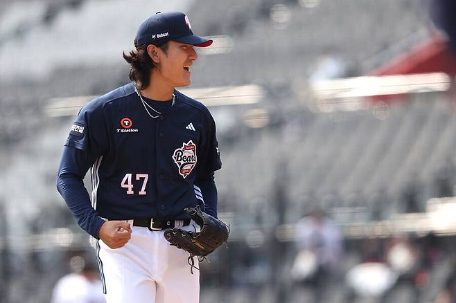 ▲ 곽빈 ⓒ두산 베어스