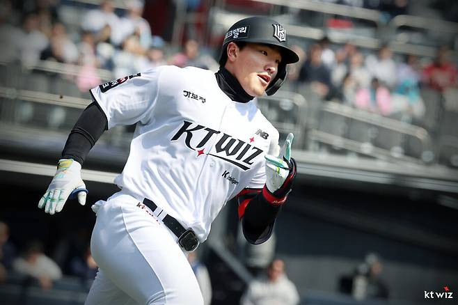 ▲ 안현민 ⓒKT 위즈
