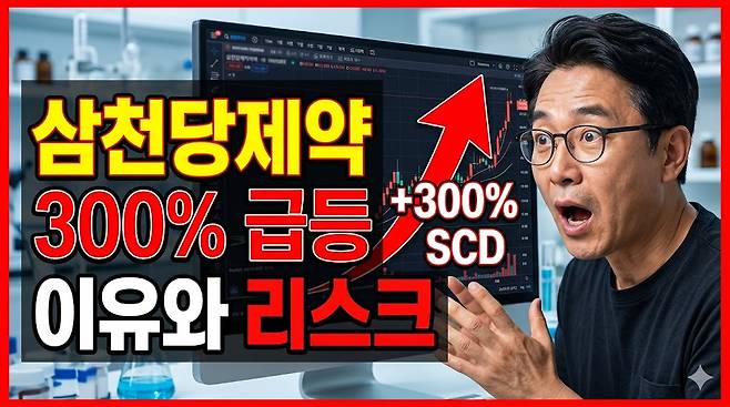 삼천당제약 주가 300퍼센트 급등 직접 파헤쳐본 상승 이유와 리스크