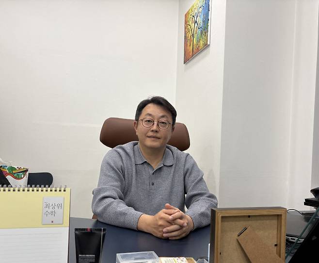 김령 대전서구골프협회장.(사진=심효준 기자)