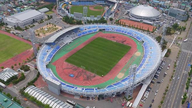 한밭종합운동장. 대전시 제공.