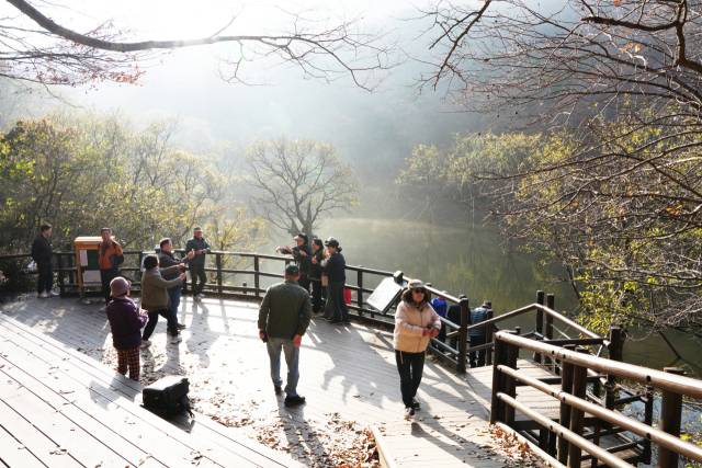 청송 주산지의 모습. 청송군 제공