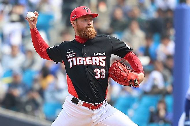 시범경기 기간 우수한 성적을 보인 올러. KIA구단 제공