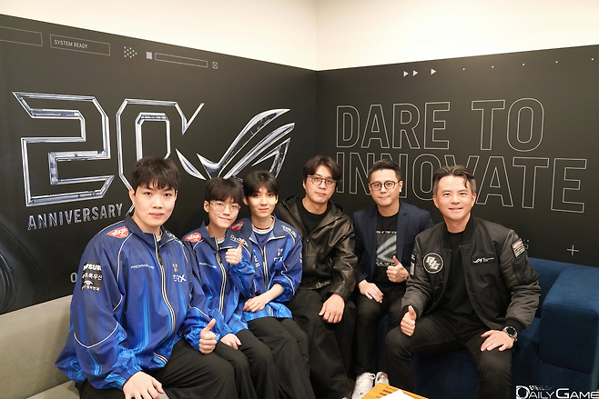 에이수스와 DRX가 이번 쇼케이스를 통해 협력 관계를 알리고 서로 발전하는 모습을 약속했다.