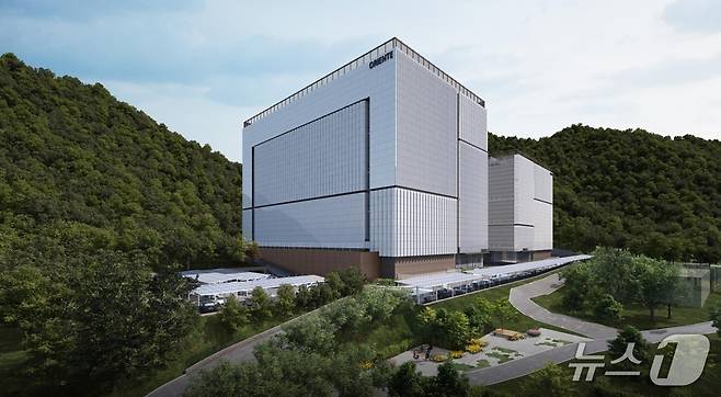 강원 강릉시가 추진하는 민자형 AI 데이터센터(1단계) 조감도.(강릉시 제공, 재판매 및 DB 금지) 2026.3.19/뉴스1