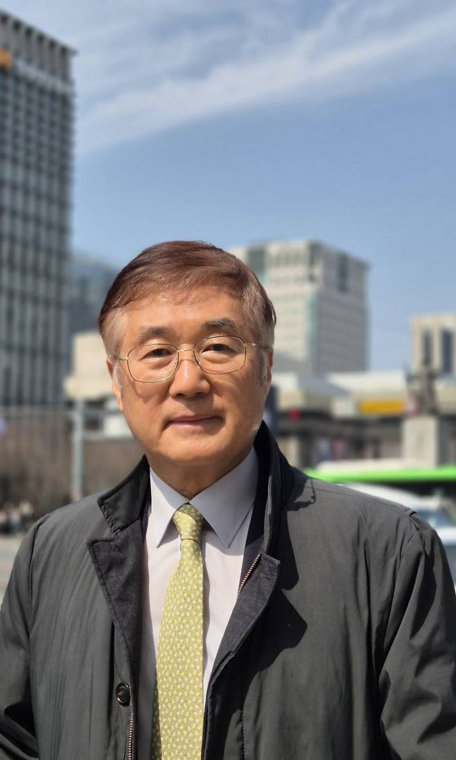 마영삼 전 주이스라엘 대사 사진=조은효 기자