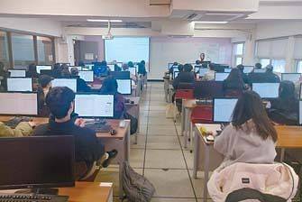 지난 1월 진행된 서경대 대학일자리플러스본부 ‘동계 컴퓨터활용능력 1·2급 실기 교육’ 현장.