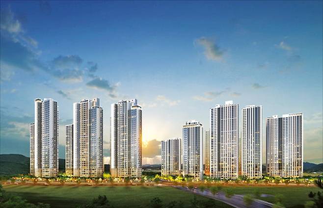 대전 ‘도안자이 센텀리체’ 투시도