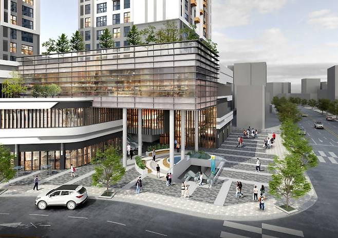 [서울=뉴시스]신대방삼거리역 (동작구 대방동 393-66 일대), 지하철출입구 이전. 2026.03.25. (자료=서울시 제공)  *재판매 및 DB 금지