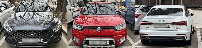 [대구=뉴시스] 정재익 기자 = 중동 사태에 따른 원유 수급 불안으로 공공부문 승용차 5부제가 시행된 25일 오전 대구 동구청 주차장에 번호판 끝자리가 3번인 차량들이 주차돼 있다. 이날은 번호판 끝자리 3·8번 차량의 운행이 제한된다. 2026.03.25. jjikkn@newsis.com *재판매 및 DB 금지 *재판매 및 DB 금지