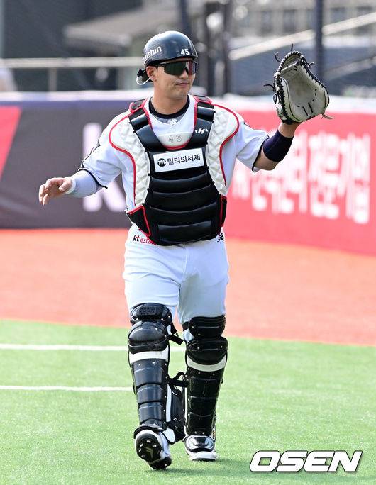 [OSEN=지형준 기자] KT 한승택. 2026.03.20 /jpnews@osen.co.kr