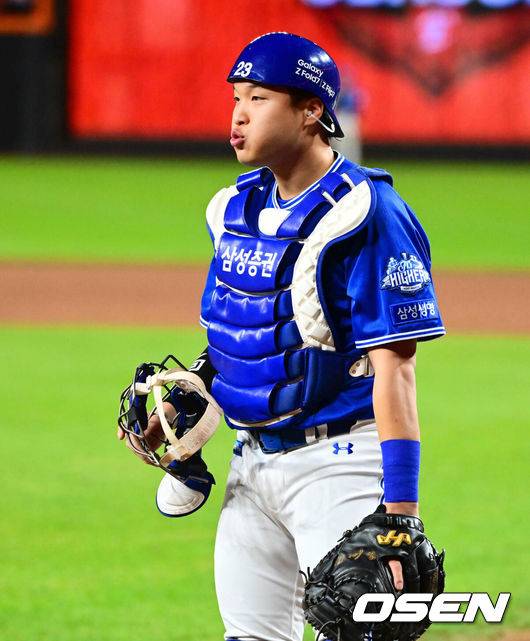 [OSEN=지형준 기자] 삼성 이병헌. 2025.10.24 /jpnews@osen.co.kr