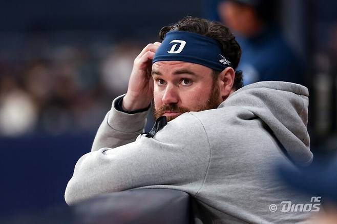 ▲ 로건 앨런은 2026년 시즌 LA 다저스에서 메이저리그 복귀를 노린다. ⓒNC 다이노스