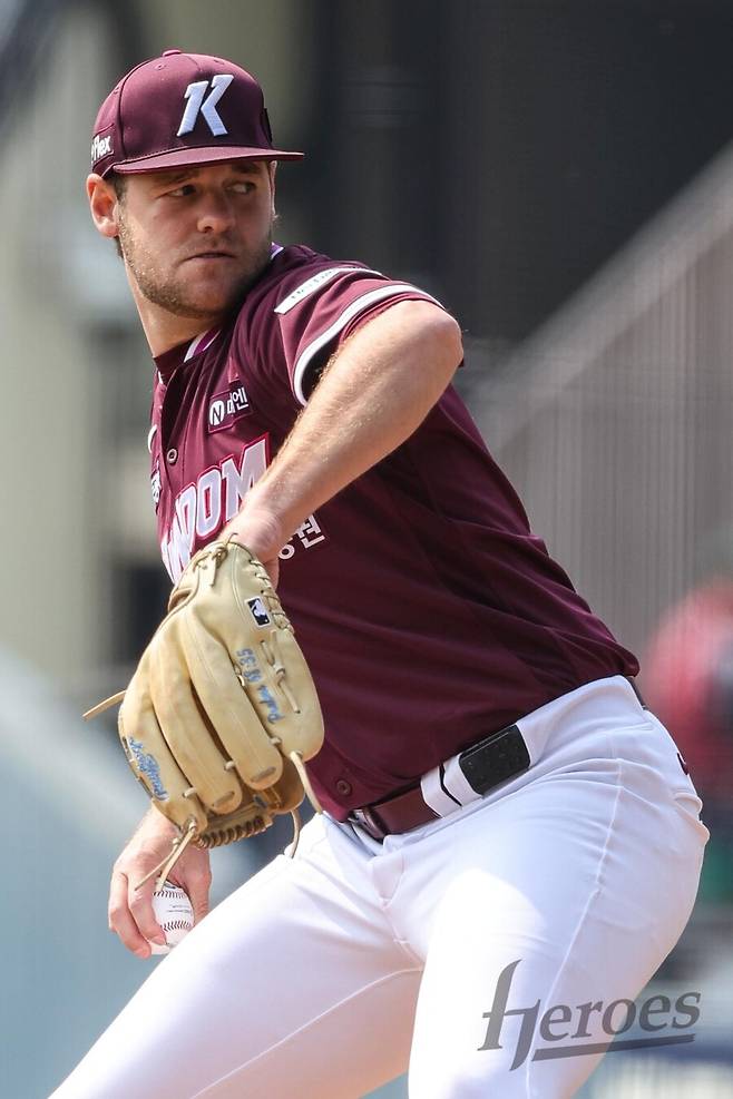 ▲ 네이선 와일스 ⓒ키움 히어로즈