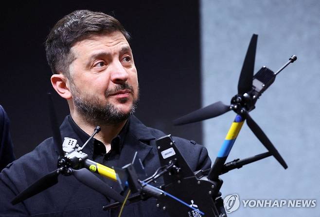 볼로디미르 젤렌스키 우크라이나 대통령 [로이터 연합뉴스 자료사진. 재판매 및 DB 금지]
