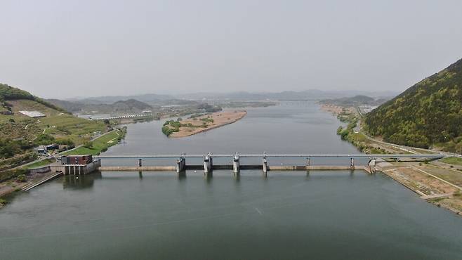보 철거의 경제성이 가장 낮게 나온 낙동강 창녕함안보. 기후에너지환경부 제공