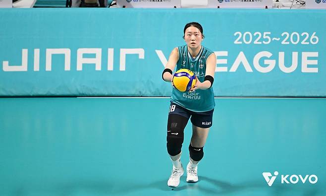 GS칼텍스 아웃사이드 히터 권민지. 사진 한국배구연맹