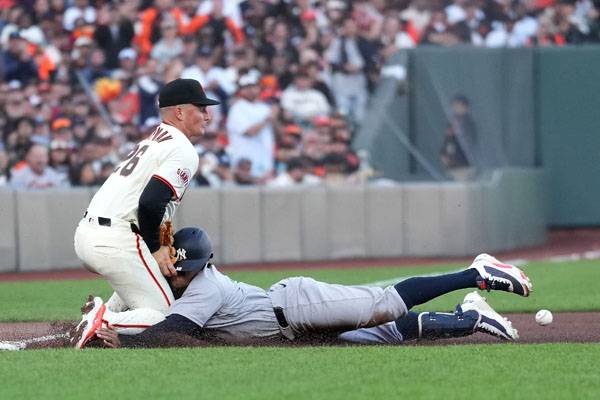 샌프란시스코는 이날 양키스에 완패했다. 사진= Getty Images/AFP= 연합뉴스 제공