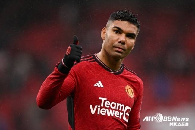 카세미루는 올 시즌을 끝으로 맨유를 떠난다. 사진=ⓒAFPBBNews = News1